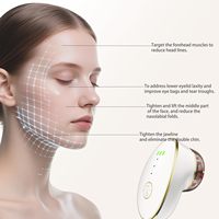 Masseur facial LED de thérapie par lumière rouge électrique pour drainage lymphatique, anti-rides, ventouses faciales, raffermissement de la peau et lifting du visage