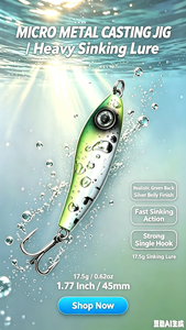 Leurre de pêche artificiel dur pour eaux moyennes avec hameçons pour la pêche au bar en eau douce - Product Image 6