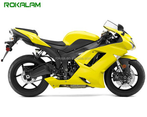 Kit de Carenado para Motocicleta <span class=keywords><strong>ZX6R</strong></span> 07 08 para <span class=keywords><strong>Kawasaki</strong></span> ZX-6R 2007 <span class=keywords><strong>2008</strong></span> <span class=keywords><strong>ZX6R</strong></span> <span class=keywords><strong>636</strong></span> <span class=keywords><strong>Ninja</strong></span> Sport, Juego de Carenados Amarillos - Product Image 1