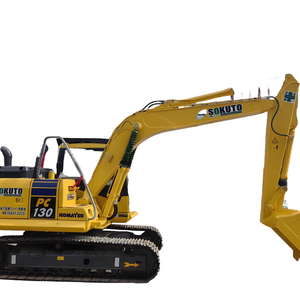 Excavatrice Komatsu PC130-7 PC200 PC120-6 avec pelles sur chenilles au meilleur prix avec les meilleurs composants de moteur et de noyau de pompe - Product Image 1