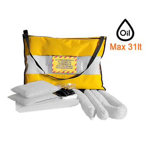 Kit d'absorbants d'huile et de pétrole 31L Carvel dans un sac à bandoulière - Product Image 6