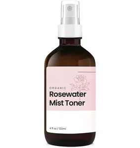 Rozen Water Spray Voor Gezicht & Haar 100% Natuurlijke Organische Gezicht Toner Make-Up Verwijderaar Anti Veroudering Zelfzorg Beauty Mist Oem Groothandel