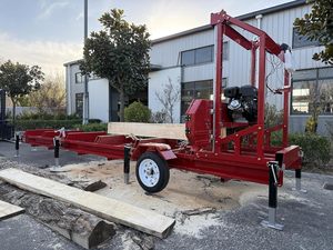 Sierra de Cinta Horizontal Portátil de 32 Pulgadas para Cortar Madera Profunda, a Gasolina/Eléctrica, para Uso Doméstico - Product Image 2