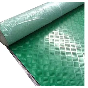 Groothandel 1.5 ~ 5Mm Zwart Grijs Zacht Duurzaam Keuken Anti-Vervuiling Plastic Vloeren Antislip Vinylplaat Pvc Munt Vloermatten Rol