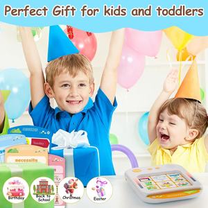 Juguete Educativo Interactivo para Niños, Tableta <span class=keywords><strong>de</strong></span> Aprendizaje sin Pantalla, Juguete <span class=keywords><strong>de</strong></span> Aprendizaje Fonético con 30 Tarjetas <span class=keywords><strong>de</strong></span> Memoria - Product Image 6