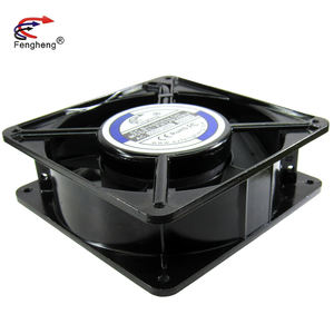 Ventilateur <span class=keywords><strong>d</strong></span>'extraction industriel à grand volume <span class=keywords><strong>d</strong></span>'<span class=keywords><strong>air</strong></span>, à cadre métallique, à pales en plastique, AC/DC, axial, ventilateur de refroidissement - Product Image 3