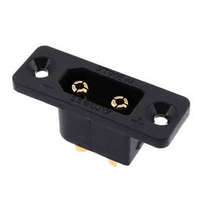 Conector Macho Amass XT90E-M con Orificio de Montaje, Conector de Alta Corriente Chapado en Oro para Paquetes de Baterías de RC/Drones (Lado de la Batería) - Product Image 3