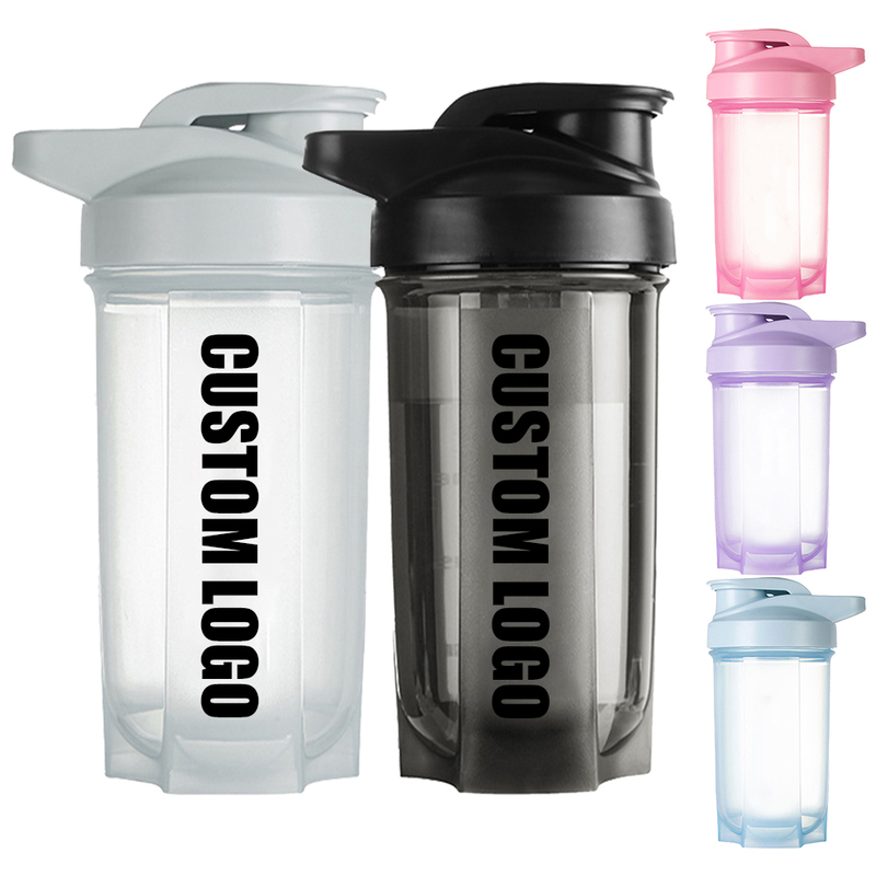 Custom Logo Plastic Shaker Bottle Protein
