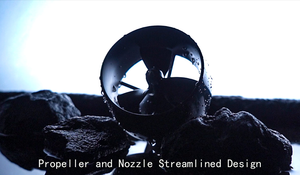 CubeMars SW12 48V520W Propulseur sous-marin 12kgf de poussée 30m de profondeur pour USV ROV <span class=keywords><strong>Bateau</strong></span> <span class=keywords><strong>Moteur</strong></span> BLDC étanche en alliage d'aluminium CNC pour drone - Product Image 6