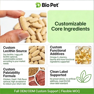 Complément alimentaire <span class=keywords><strong>pour</strong></span> articulations canines certifié GMP à absorption élevée avec glucosamine, chondroïtine et MSM, soin des hanches <span class=keywords><strong>pour</strong></span> chiens <span class=keywords><strong>de</strong></span> toutes races - Product Image 2