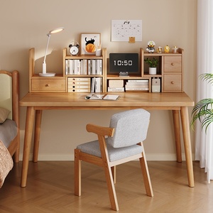 <span class=keywords><strong>Libreria</strong></span> Modulare Retrattile Fai-da-Te in Legno Massello di Pino, <span class=keywords><strong>Scaffale</strong></span> da Scrivania - Product Image 2
