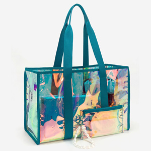 <span class=keywords><strong>Borsa</strong></span> da Spiaggia in TPU Personalizzata RTS per Donne, <span class=keywords><strong>Borsa</strong></span> Trasparente Impermeabile <span class=keywords><strong>a</strong></span> <span class=keywords><strong>Tracolla</strong></span> per Viaggi e Shopping - Product Image 6