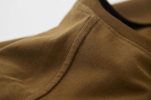 Camiseta de cuello redondo de peso pesado para hombre Camiseta de algodón Premium para hombre- - Product Image 5