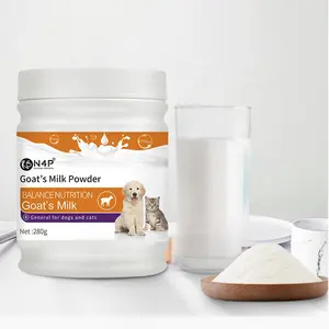 Manufacturer Wholesale With Best Price N4P 280g Formula Goat Milk Powder For Dogs And Cats Pet Health Care Goat Milk