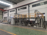 Machine à plastifier à colle thermofusible PUR pour l'industrie de l'intérieur automobile 2025 Film plastique à moteur électrique pour textiles