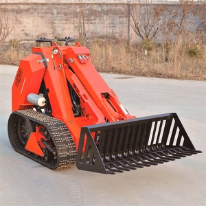 TAIAN <span class=keywords><strong>Loader</strong></span> Skid Mini Multifungsi, MS500 dengan Banyak Alat Pemuat Taman Kecil - Product Image 2