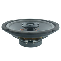 Portable 6 pouces 2 voies coaxial voiture Audio système de musique simple bobine DC 12V Woofer haut-parleur avec Mid Bass Tweeter pour voitures