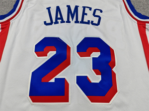 Bordado de Alta Calidad # Camiseta de <span class=keywords><strong>LeBron</strong></span> James #23 de Filadelfia - Product Image 3