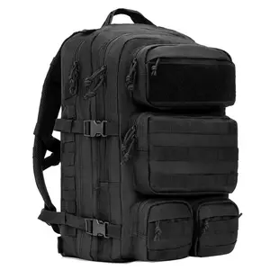 Multifunction के लैपटॉप बैग कस्टम 50L निविड़ अंधकार आउटडोर सामरिक बैग लंबी पैदल यात्रा के लिए वापस पैक पुरुषों