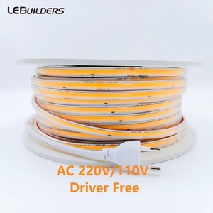 Ledbuilders dẫn Dải 220V 110V Driverless IP65 không thấm nước Dot miễn phí 296led 100m CuộN COB dẫn dải ánh sáng 220V - Product Image 6