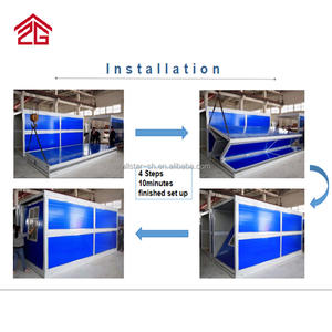 Casa Contenedor Plegable Portátil de Bajo Costo en Oferta, Estructura de Acero Galvanizado, Panel Sándwich EPS, Casa Móvil en <span class=keywords><strong>Venta</strong></span> - Product Image 6