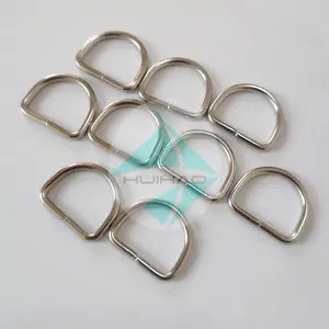 Welded Custom Copper Support Triangle D Ring Metal 30 mm X 25 mm D Rings for Handbags