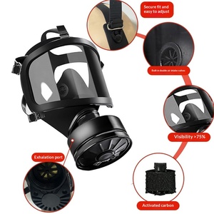 Máscara de Gas con Autofiltración MF14, Antiviral y Adecuada para la Protección Contra Gases Tóxicos de Pintura en Aerosol y Productos Químicos - Product Image 6