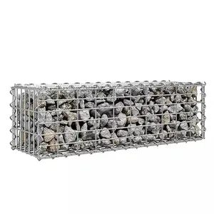 Завод Anping, сваренный габион, подержанная каменная корзина, стена 200x100x50, проволочный камень, забор galfan, оцинкованная ПВХ сварная сетка, габионная коробка