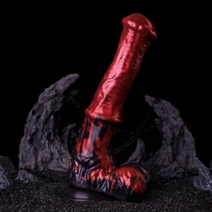 NNSX Long Horse <b>Dildo</b> Huge Anal Plug Silicone Anal Vaginal Masturbator Prostate Massage ButtPlug Sex Toy for Women Men Wholesale - Product Image 6