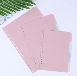 4 <strong>Binder</strong> <strong>Dividers</strong> with Tabs for A5 20 B5 26 A4 30 Ring <strong>Binder</strong> Index Page Tab Loose Leaf Standard Insertable Index Folder <strong>Divider</strong> - Product Image 1