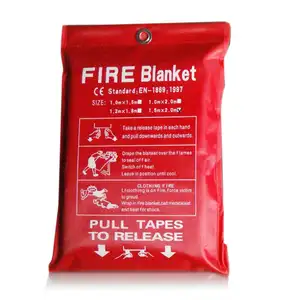 بطانية لحام مضادة للحريق مقاومة للحريق بطانية طوارئ 1M*1M