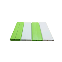 Tuyau plat en PVC pour système d'air conditionné extérieur, tuyau d'aération dédié