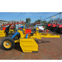 Nouvelle conception Runzecheng : Niveleuse hydraulique de type tracteur à réglage numérique pour le nivellement du sol et le déchaumeur de terre