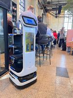 Robot Pelayan Restoran Hotel Harga Pabrik Laris untuk Menyediakan Layanan Pengiriman Makanan