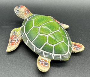 Sea Turtle Refrigerator Blue <b>Sand</b> Magnets Set of 4 - Assorted Resin Beach Design - Product Image 4