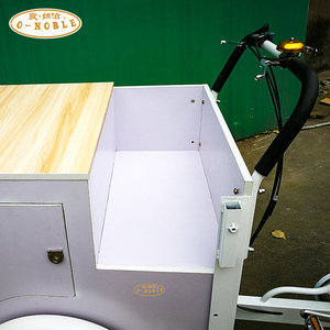 Bicicleta de Tres Ruedas/Bicicleta de Helados, Triciclo Utilizado en Verano, Carrito de Helados Manual - Product Image 2