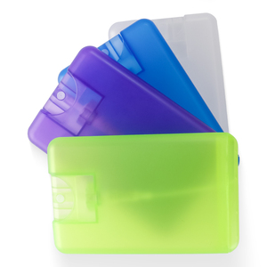 Biểu Tượng Tùy Chỉnh/Màu Mini PP 10Ml 15Ml <span class=keywords><strong>20Ml</strong></span> Nước Rửa Tay Túi Nước Hoa Thẻ Tín Dụng Phun Chai Cho Rượu/Nước Hoa - Product Image 2