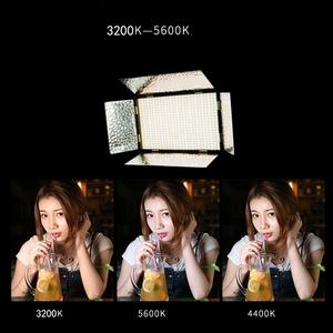 Panneau lumineux LED DC-520 pour photographie, vidéo, studio, caméra, prise de vue, diffusion en direct, diffusion en ligne, éclairage de beauté, lampe plate - Product Image 6