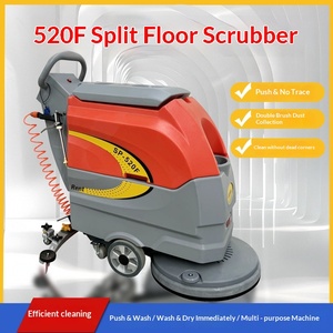 Máquina de Fregado de Pisos Industrial Manual, Máquina de Limpieza de Pisos para Fábricas, Máquina de Barrido y Aspirado para Centros Comerciales - Product Image 1