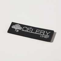 Logo de marque personnalisé de qualité supérieure Etiquettes de vêtements en caoutchouc recyclé Etiquettes en silicone avec lettres pour vêtements