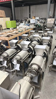 Industriële fruit- en groentesapcentrifuge, commerciële spiraalvormige sapcentrifuge met restafschilfering