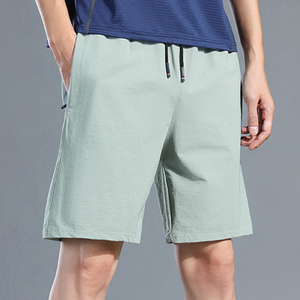 Shorts en gros, différentes couleurs, légers, en nylon noir, pantalon court ajusté, décontracté, pour hommes, pour la course à pied - Product Image 3