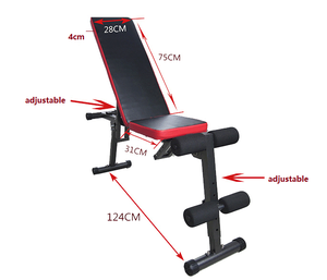 Équipement de musculation abdominal portable pliable en métal <span class=keywords><strong>avec</strong></span> logos personnalisés, planche abdominale, <span class=keywords><strong>banc</strong></span> <span class=keywords><strong>incliné</strong></span> pour presse - Product Image 4