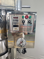 Nouvelle presse à huile hydraulique entièrement automatique HY-YY30 228T, extracteur d'huile à froid en acier inoxydable pour sésame, noix et graines de lin