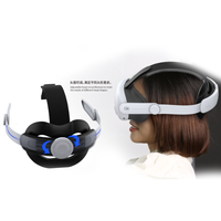 Ikat kepala, pengganti bando yang dapat disesuaikan, kenyamanan yang ditingkatkan, tali kepala untuk Meta Quest3/3S, aksesori kacamata VR, tali kepala