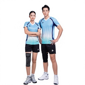Ensemble de maillots de volley-ball personnalisés Volly 3, respirant, 100% polyester, séchage rapide, uniforme sportif d'été pour adultes, hommes, femmes, OEM ODM - Product Image 1