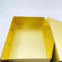 Boîte cadeau en carton rigide pliable magnétique, recyclable, avec logo personnalisé, impression quadricolore, finition mate gaufrée
