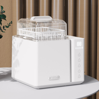 Lave-vaisselle portable intelligent sans BPA, fabrication OEM, grande capacité, stérilisateur de biberons pour bébé