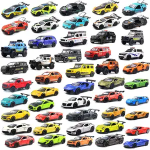 Simulation alloy pull back dicast 1/36 scale mini metal diecast small model children kids other friction toy car vehicles