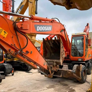 Korea Original Doosan DH210W-7 Wheel Excavator,Original <b>Paint</b>,Good Condition and Low Price,Ready to ship DH210W-7 DH150W-7 - Product Image 3